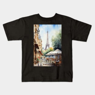 Paris France Kids T-Shirt